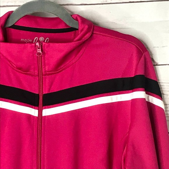Made for Life Light Weight Athletic Jacket Size Petite XL - Picture 2 of 7